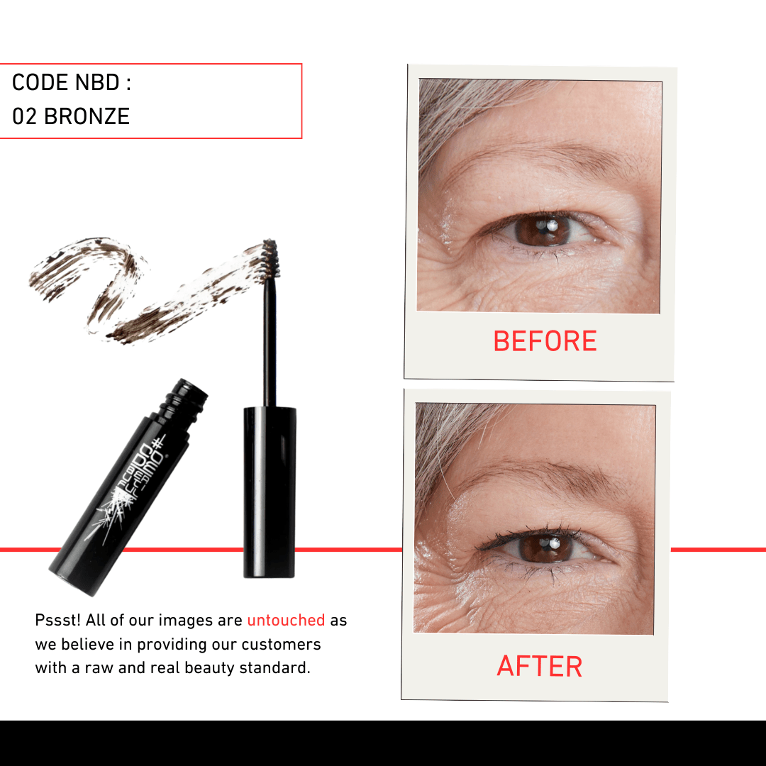 CODE NBD Natural Brow Definer - Long-Lasting Eyebrow Gel with Hair Pigmentation - CODE Beautiful