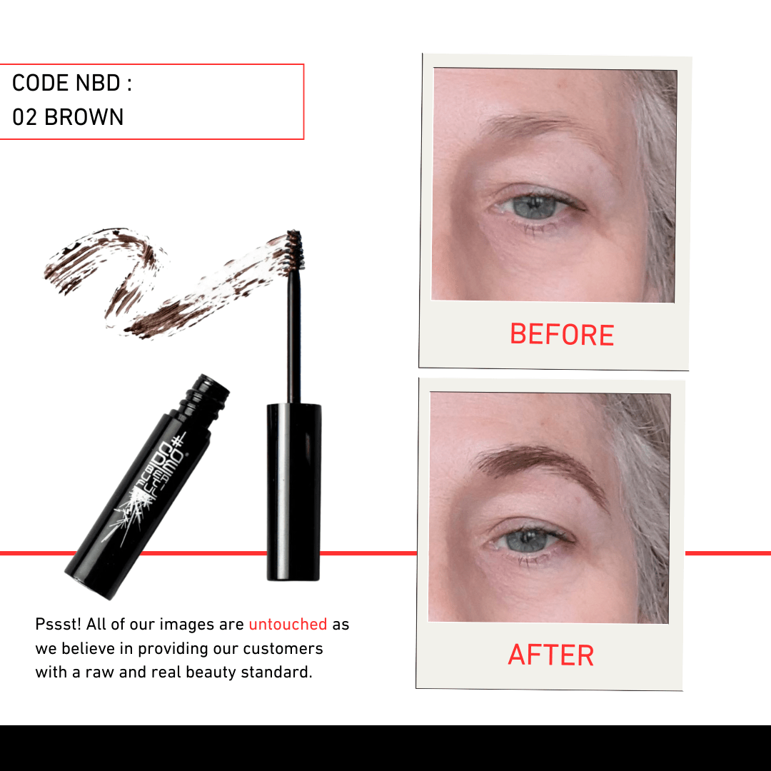 CODE NBD Natural Brow Definer - Long-Lasting Eyebrow Gel with Hair Pigmentation - CODE Beautiful