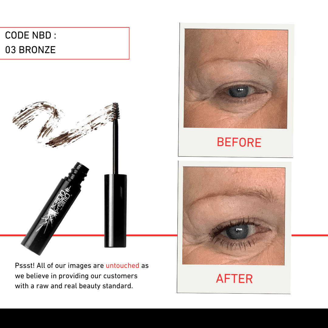 CODE NBD Natural Brow Definer - Long-Lasting Eyebrow Gel with Hair Pigmentation - CODE Beautiful