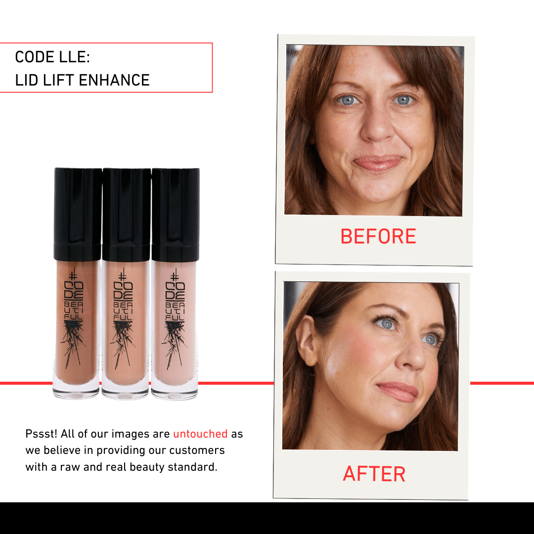 CODE LLE Lid Lift Enhance - 3-in-1 Concealer, Primer & Eyeshadow - CODE Beautiful