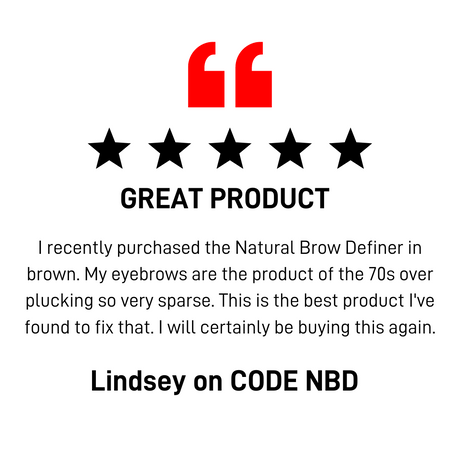 The game changer for naturally defined brows