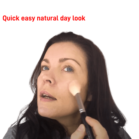 Quick easy natural day look