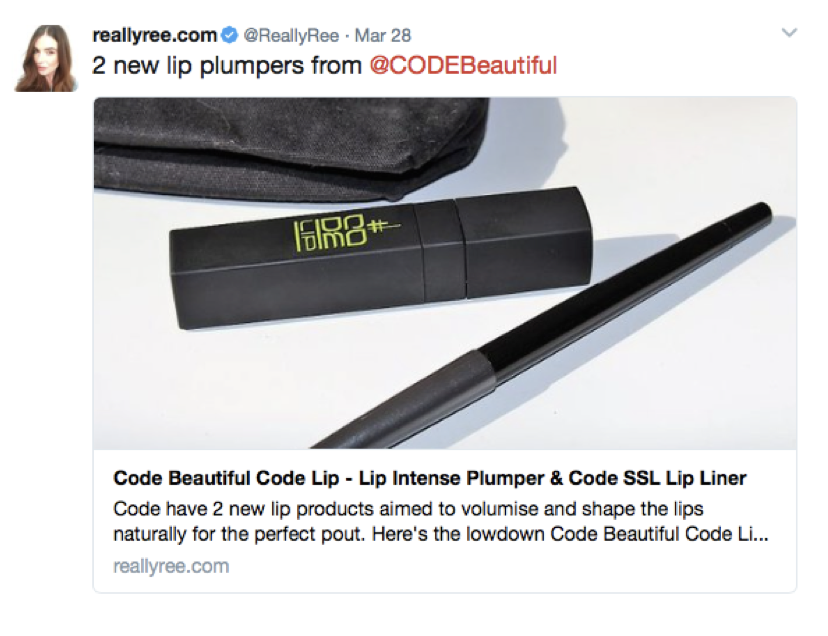 new lip products