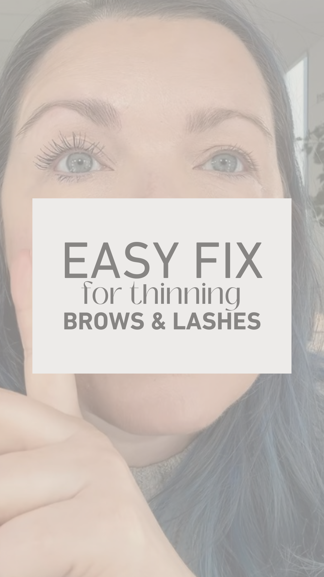 Thinning Brows and Lashes