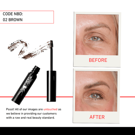 CODE NBD Natural Brow Definer - Long-Lasting Eyebrow Gel with Hair Pigmentation - CODE Beautiful