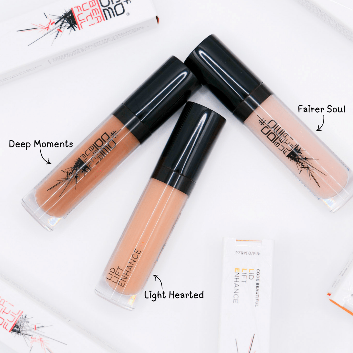 CODE LLE Lid Lift Enhance - 3-in-1 Concealer, Primer & Eyeshadow