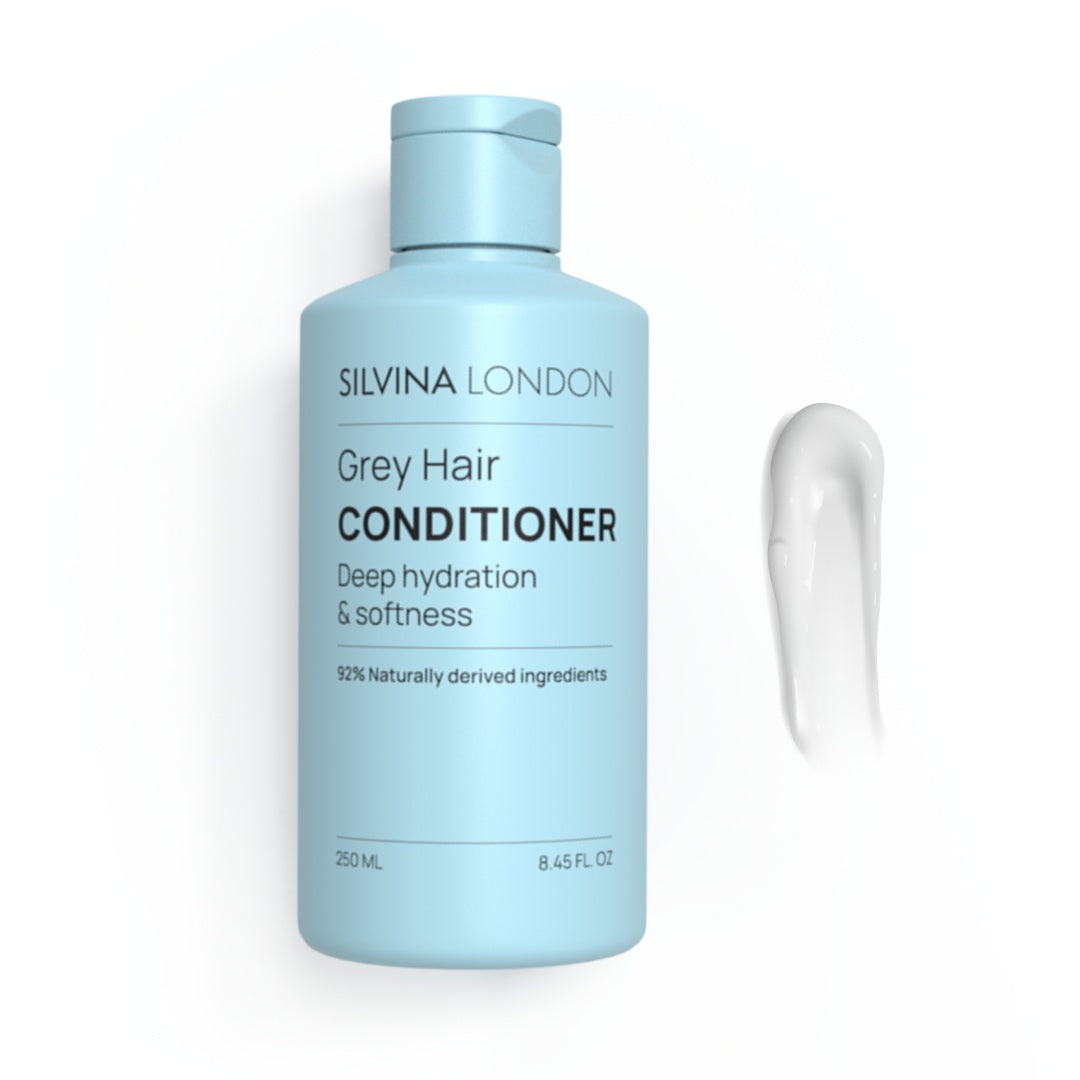Silvina London Grey Hair Shampoo & Conditioner Duo
