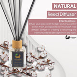 Eco Bath London Cotton Fresh Reed Diffuser 100ml