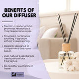 Eco Bath London French Lavender Reed Diffuser