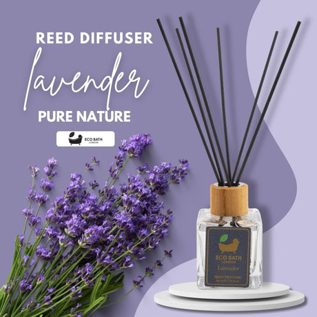 Eco Bath London French Lavender Reed Diffuser