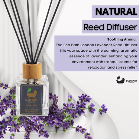 Eco Bath London French Lavender Reed Diffuser